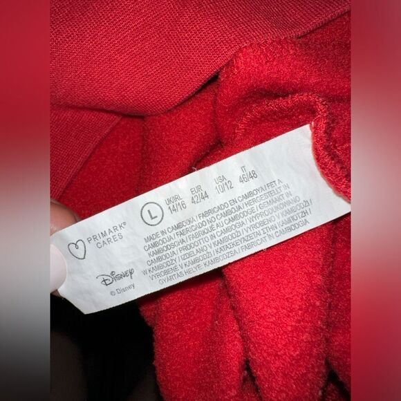 Primark Disney Mickey & Pluto Hoodie Size L - Picture 6 of 10